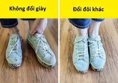 Có nhiều hơn một đôi giày sẽ tốt cho sức khỏe hơn đấy (Ảnh: Internet)