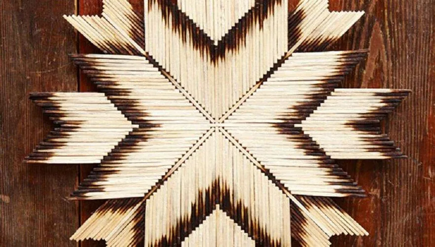 Ngôi sao bằng que diêm với phần rìa bóng tối (Nguồn: Internet) Ngôi sao bằng que diêm với phần rìa bóng tối (Nguồn: Internet)