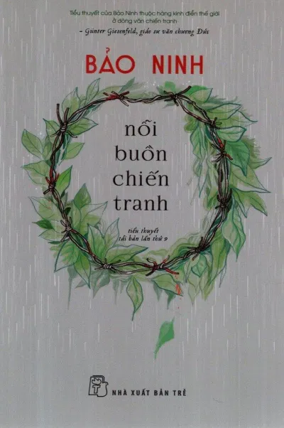 Bìa tiểu thuyết Nỗi Buồn Chiến Tranh (Ảnh: Internet)