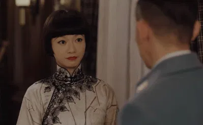 Mái tóc úp bát của Ngô Cẩn Ngôn là phong cách Singagpore mang về Thượng Hải à? (Ảnh: Internet)