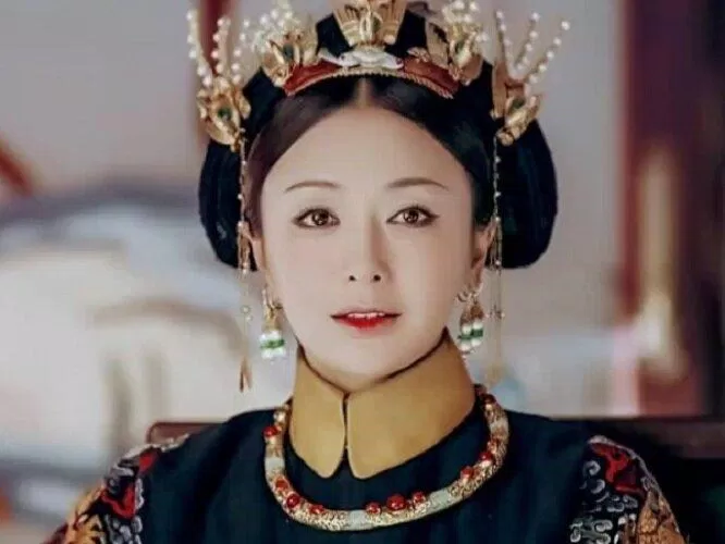 Nhan sắc kinh diễm ngày đó của Phú Sát hoàng hậu Tần Lam. (Ảnh: Internet)