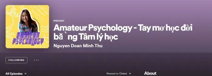 Podcast Amateur Psychology (Ảnh: BlogAnChoi) Podcast Amateur Psychology (Ảnh: BlogAnChoi)