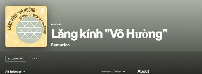 Podcast Lăng kính “vô hường” (Ảnh: BlogAnChoi) Podcast Lăng kính “vô hường” (Ảnh: BlogAnChoi)