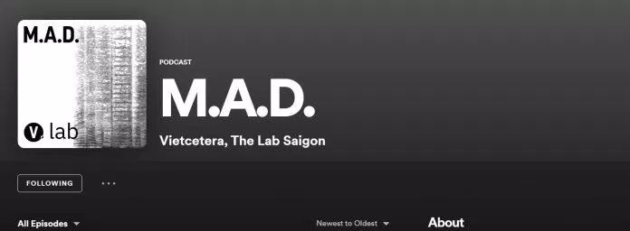 Podcast M.A.D (Ảnh: BlogAnChoi) Podcast M.A.D (Ảnh: BlogAnChoi)