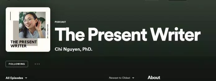 Podcast The Present Writer (Ảnh: BlogAnChoi)