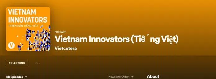 Podcast Vietnam Innovators (Ảnh: BlogAnChoi)