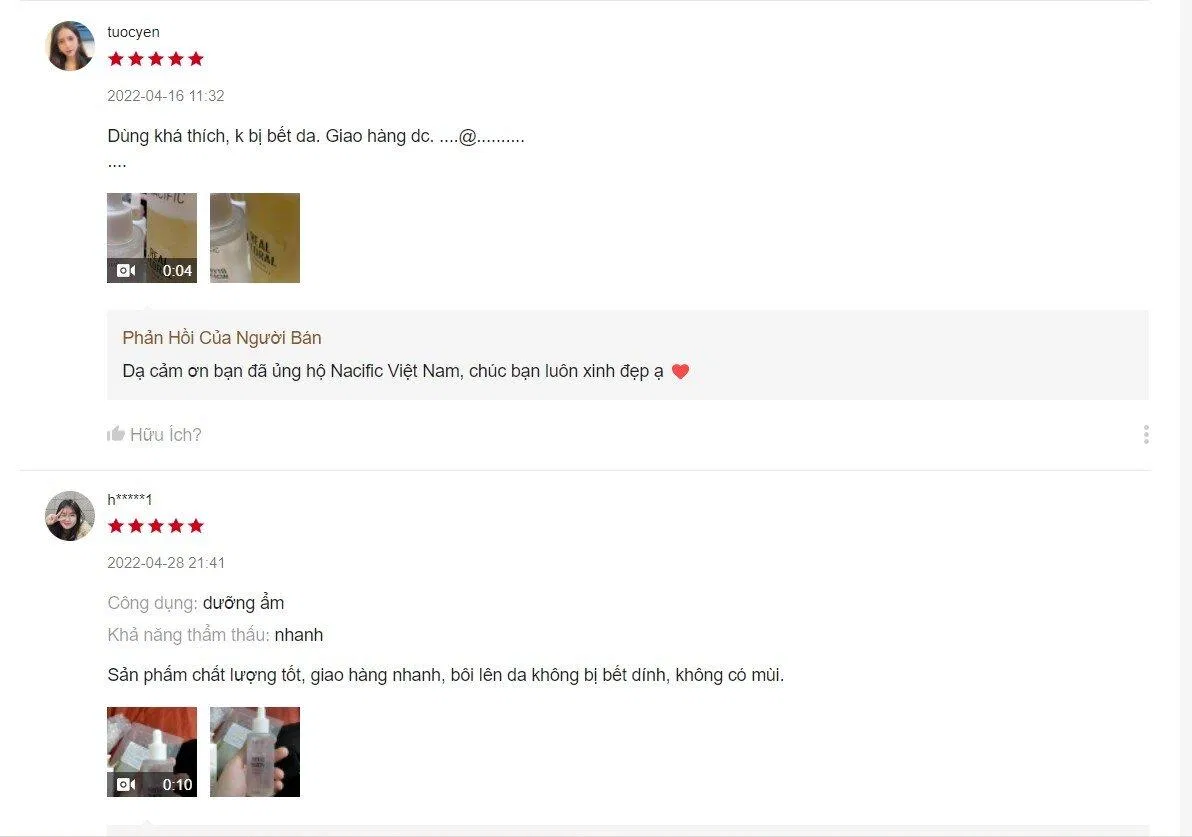 Đánh giá trên Shopee (Nguồn: BlogAnChoi) Đánh giá trên Shopee (Nguồn: BlogAnChoi)