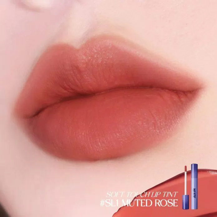 Teinte à lèvres Merzy Soft Touch - SL1 Rose en sourdine (Source : Internet)