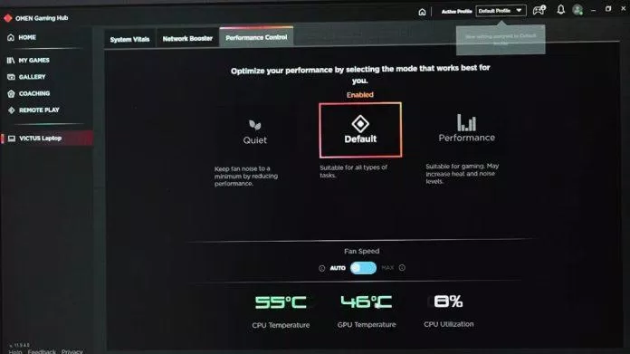 Tab Performance Control (Nguồn: Internet) Tab Performance Control (Nguồn: Internet)
