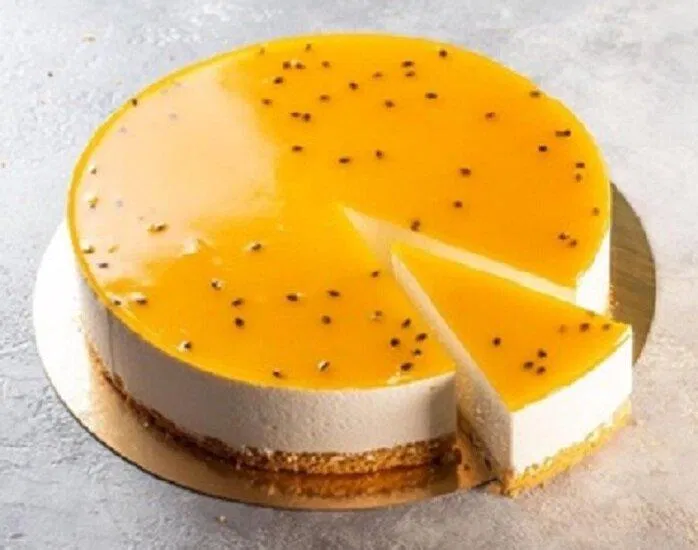 Thành phẩm bánh Mousse chanh dây (Nguồn: Internet)