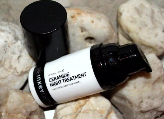 La crème hydratante Inkey List Ceramide Night Treatment (Source : Internet)
