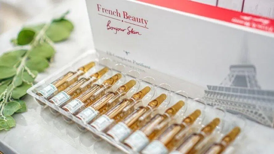 Bảng thành phần của tinh chất Complexe Purifiant (Nguồn: Internet).