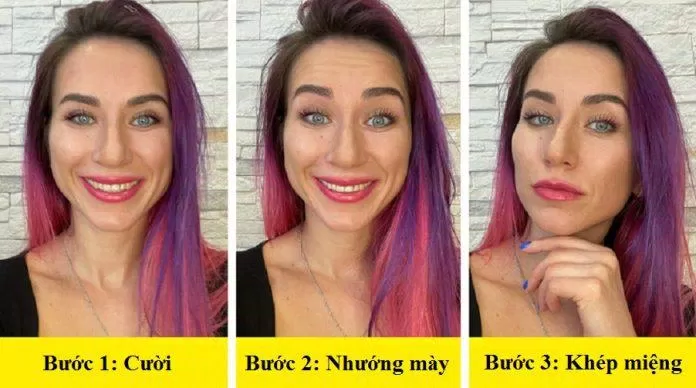 Các bước tạo khuôn mặt người mẫu (Nguồn: Internet)
