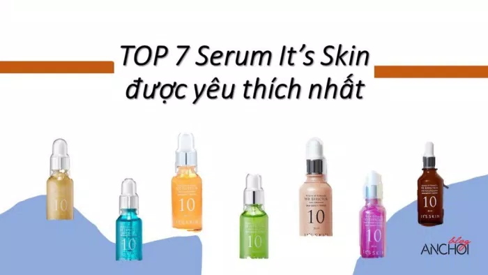 TOP 7 serum It's Skin được yêu thích nhất hiện nay (Ảnh: nquynhvy)