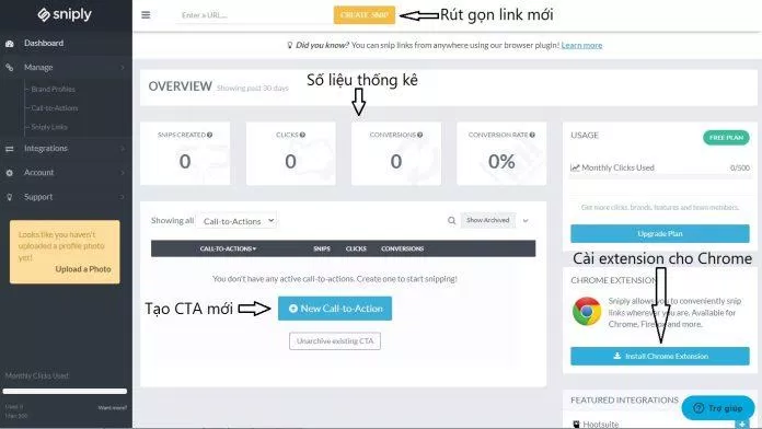 Xem thống kê của link (Ảnh: BlogAnChoi). Xem thống kê của link (Ảnh: BlogAnChoi).