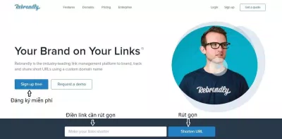 Rút gọn link không cần đăng ký tài khoản với Rebrandly (Ảnh: BlogAnChoi). Rút gọn link không cần đăng ký tài khoản với Rebrandly (Ảnh: BlogAnChoi).