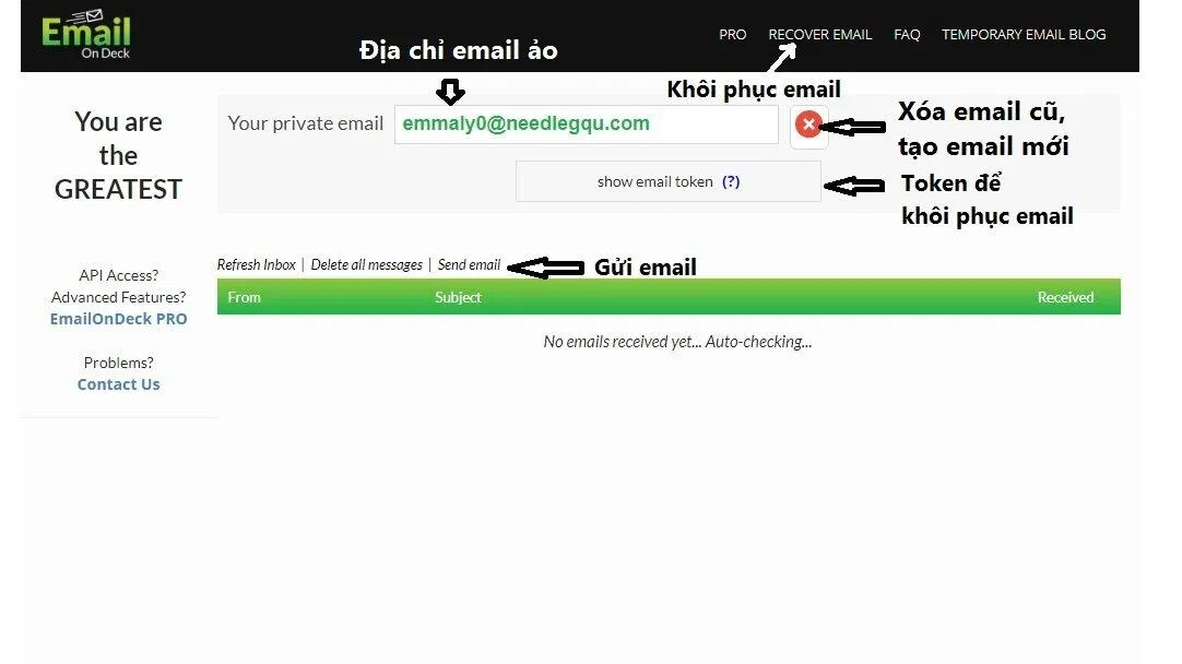 Các chức năng của Email On Deck, đặc biệt có thể gửi thư (Ảnh: BlogAnChoi). Các chức năng của Email On Deck, đặc biệt có thể gửi thư (Ảnh: BlogAnChoi).