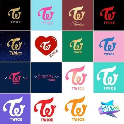 Logo của nhóm qua từng đợt comeback (Nguồn: Internet)