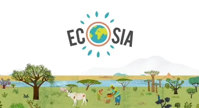 Ứng dụng tìm kiếm Ecosia trồng cây (Nguồn: Internet) Ứng dụng tìm kiếm Ecosia trồng cây (Nguồn: Internet)