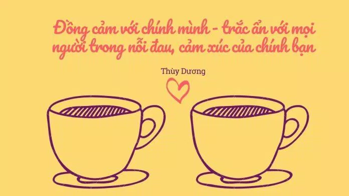 Đồng cảm với chính nỗi đau của bản thân (Ảnh: Thùy Dương). Đồng cảm với chính nỗi đau của bản thân (Ảnh: Thùy Dương).