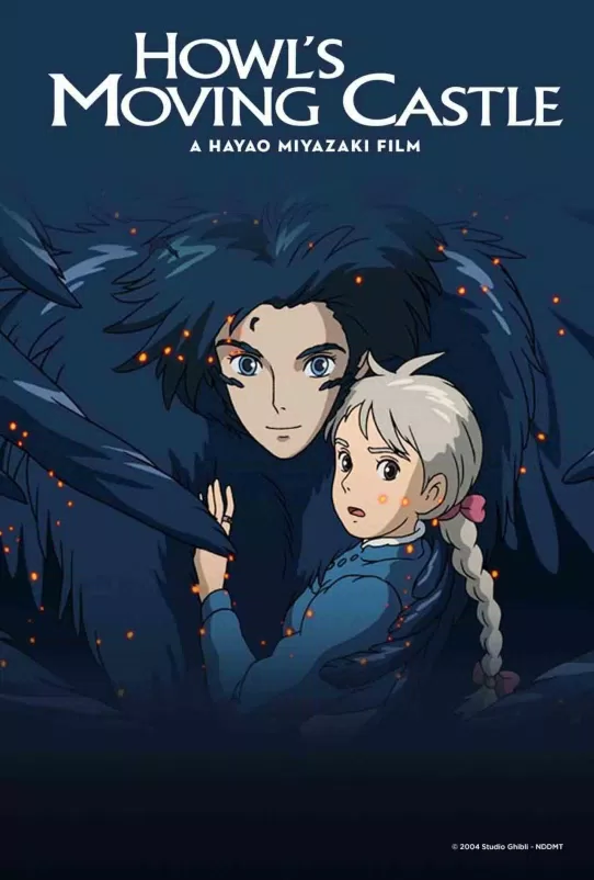 Poster phim Lâu Đài Bay Của Pháp Sư Howl Nguồn: Internet