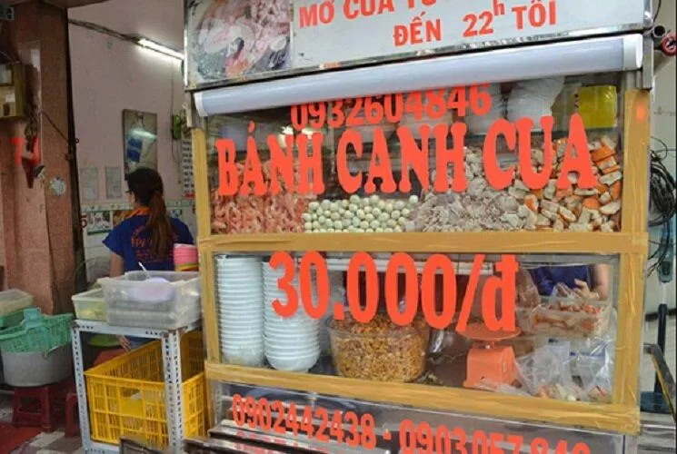 Bánh Canh Cua Gia Truyền Cô Dung咖哩蟹 (Ảnh: Internet)