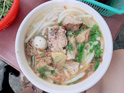 Bánh canh cá dầm 30k (Ảnh: chintl). Bánh canh cá dầm 30k (Ảnh: chintl).