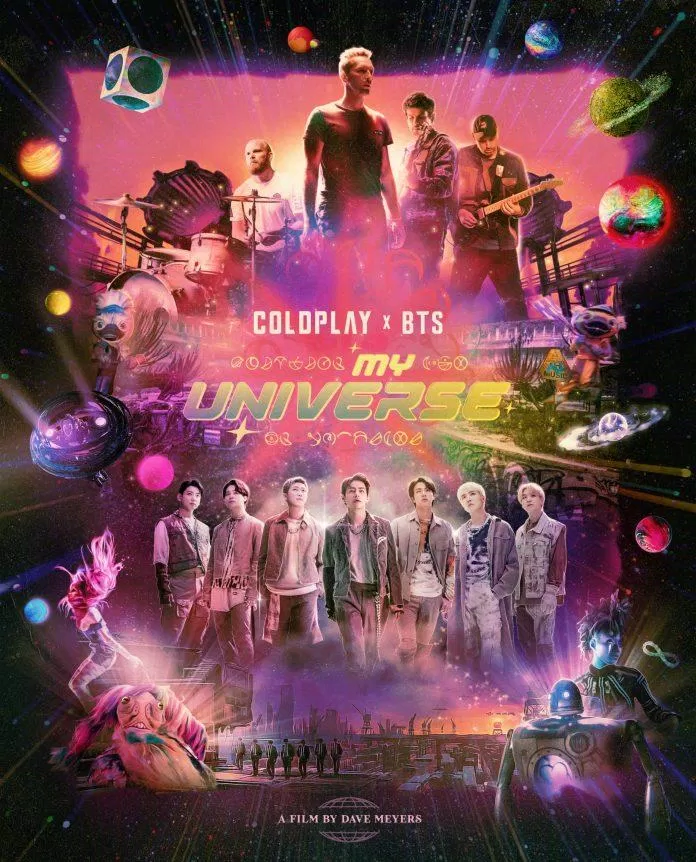 ... và "My Universe" bắt tay với nhóm nhạc huyền thoại Coldplay (Nguồn: Internet)