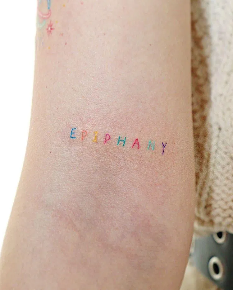 Hình xăm BTS lấy cảm hứng từ các bài hát, lời bài hát của BTS. (Ảnh: Internet) Hình xăm BTS lấy cảm hứng từ các bài hát, lời bài hát của BTS. (Ảnh: Internet)