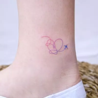Hình xăm BTS Love Yourself. (Ảnh: Internet) Hình xăm BTS Love Yourself. (Ảnh: Internet)