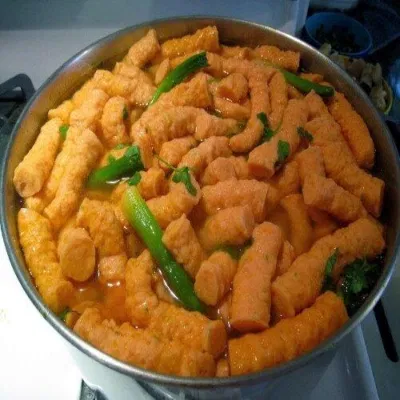 Suông tôm là linh hồn của món bún suông đặc biệt (Nguồn Internet)