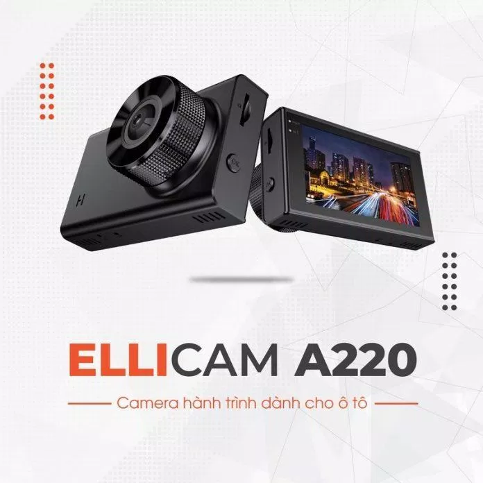 Camera hành trình Ellicam A220 (Ảnh: Internet).