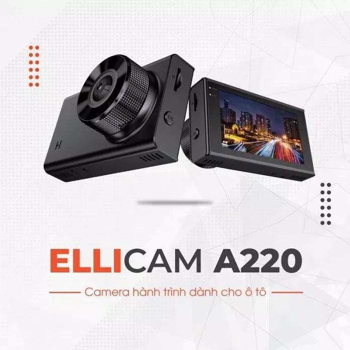 Camera hành trình Ellicam A220 (Ảnh: Internet). Camera hành trình Ellicam A220 (Ảnh: Internet).