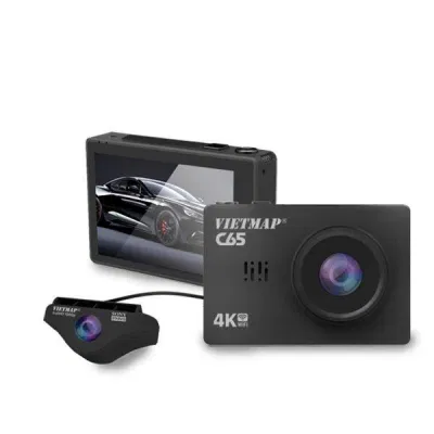Camera hành trình VietMap C65 (Ảnh: Internet). Camera hành trình VietMap C65 (Ảnh: Internet).