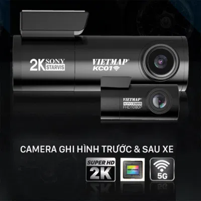 Camera hành trình Vietmap KC01 (Ảnh: Internet). Camera hành trình Vietmap KC01 (Ảnh: Internet).