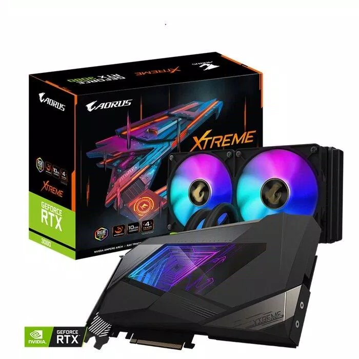 Card đồ họa GeForce RTX 3080 Xtreme WATERFORCE (Ảnh: Internet).