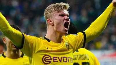 Cầu thủ người Na Uy liên tục "nổ súng" ở Bundesliga và Champions League (Nguồn: Internet) Cầu thủ người Na Uy liên tục "nổ súng" ở Bundesliga và Champions League (Nguồn: Internet)