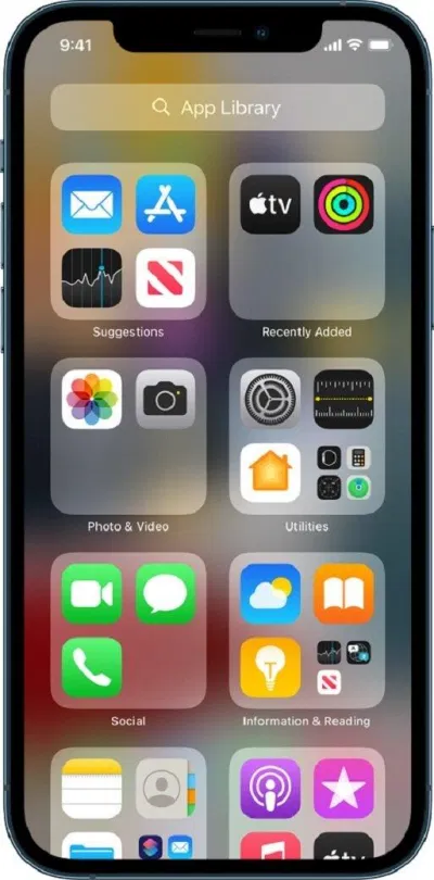 App Library chứa các ứng dụng của iPhone (Nguồn: Internet) App Library chứa các ứng dụng của iPhone (Nguồn: Internet)