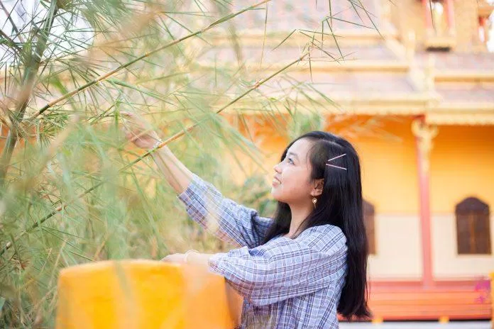 Cảnh đẹp tại chùa Tà Pạ (ảnh: Trường Vũ Trần)