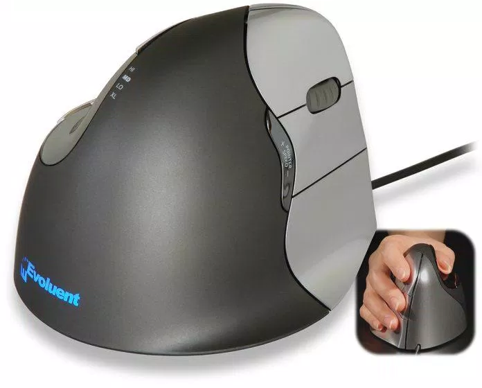 Chuột dọc Evoluent VM4R (Ảnh: Internet). Chuột dọc Evoluent VM4R (Ảnh: Internet).