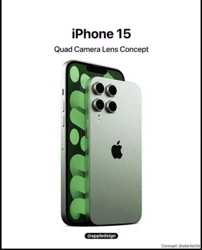 Diện mạo của iPhone 15 đốn tim người dùng (Ảnh: aliartist3d) Diện mạo của iPhone 15 đốn tim người dùng (Ảnh: aliartist3d)