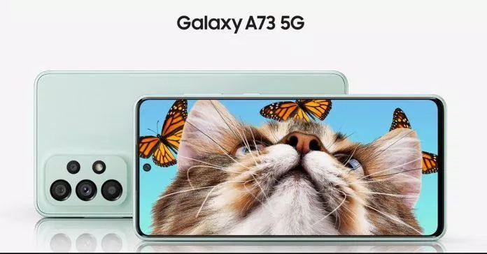 Điện thoại Galaxy A73 (Ảnh: Internet).