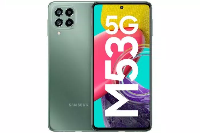 Điện thoại Galaxy M53 (Ảnh: Internet).