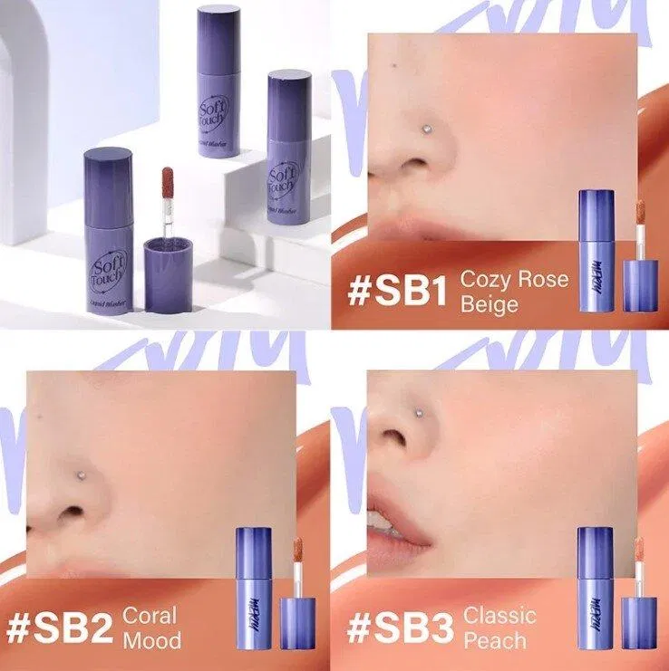 Merzy Soft Touch Liquid Blusher (Nguồn: Internet) Merzy Soft Touch Liquid Blusher (Nguồn: Internet)