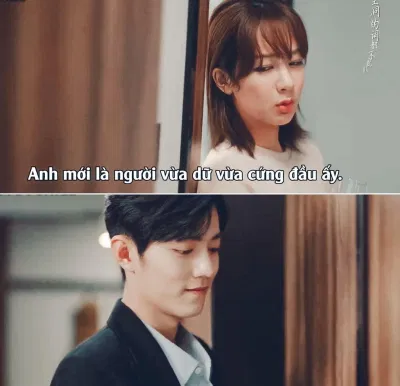 Bác sĩ Cố bị mắng vẫn cười rất vui. (Ảnh: Internet)