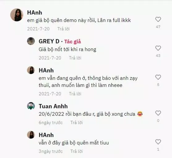 Người hâm mộ luôn mong ngóng bản full từ GREY D (Ảnh: Hồng Anh)
