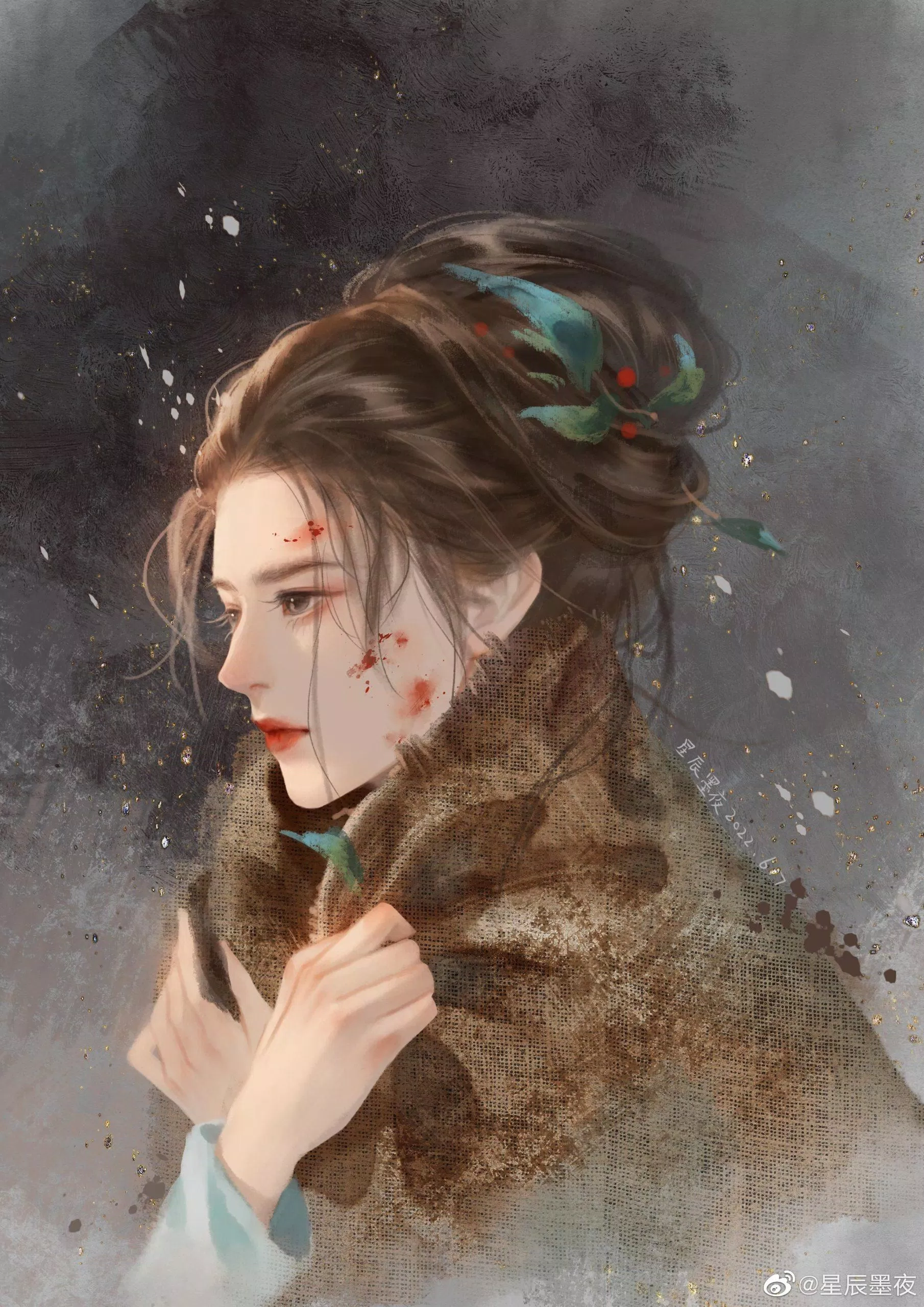 Fanart Mộng Hoa Lục đẹp ngỡ ngàng. (Ảnh: Internet) Fanart Mộng Hoa Lục đẹp ngỡ ngàng. (Ảnh: Internet)