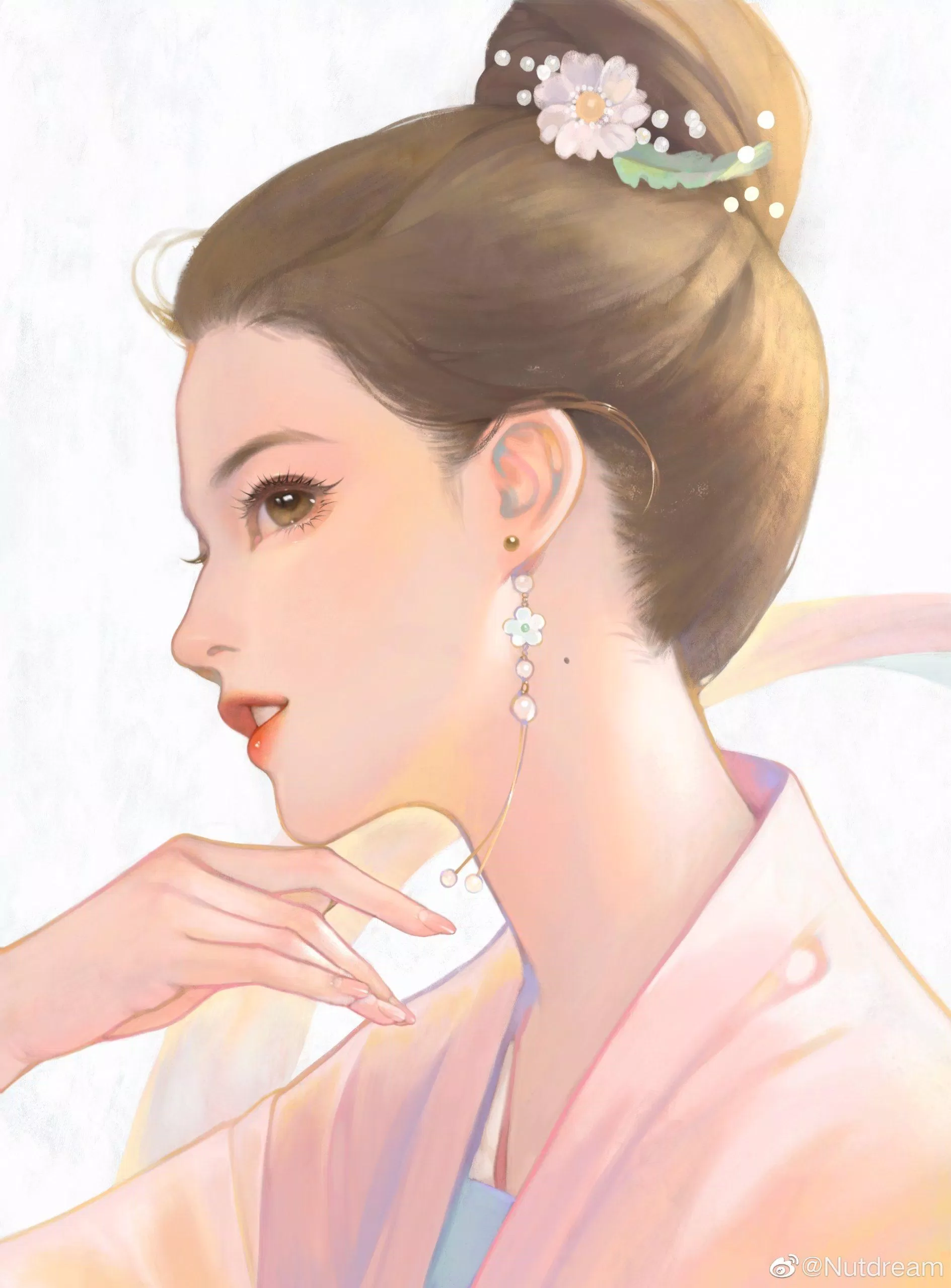 Fanart Mộng Hoa Lục đẹp ngỡ ngàng. (Ảnh: Internet) Fanart Mộng Hoa Lục đẹp ngỡ ngàng. (Ảnh: Internet)