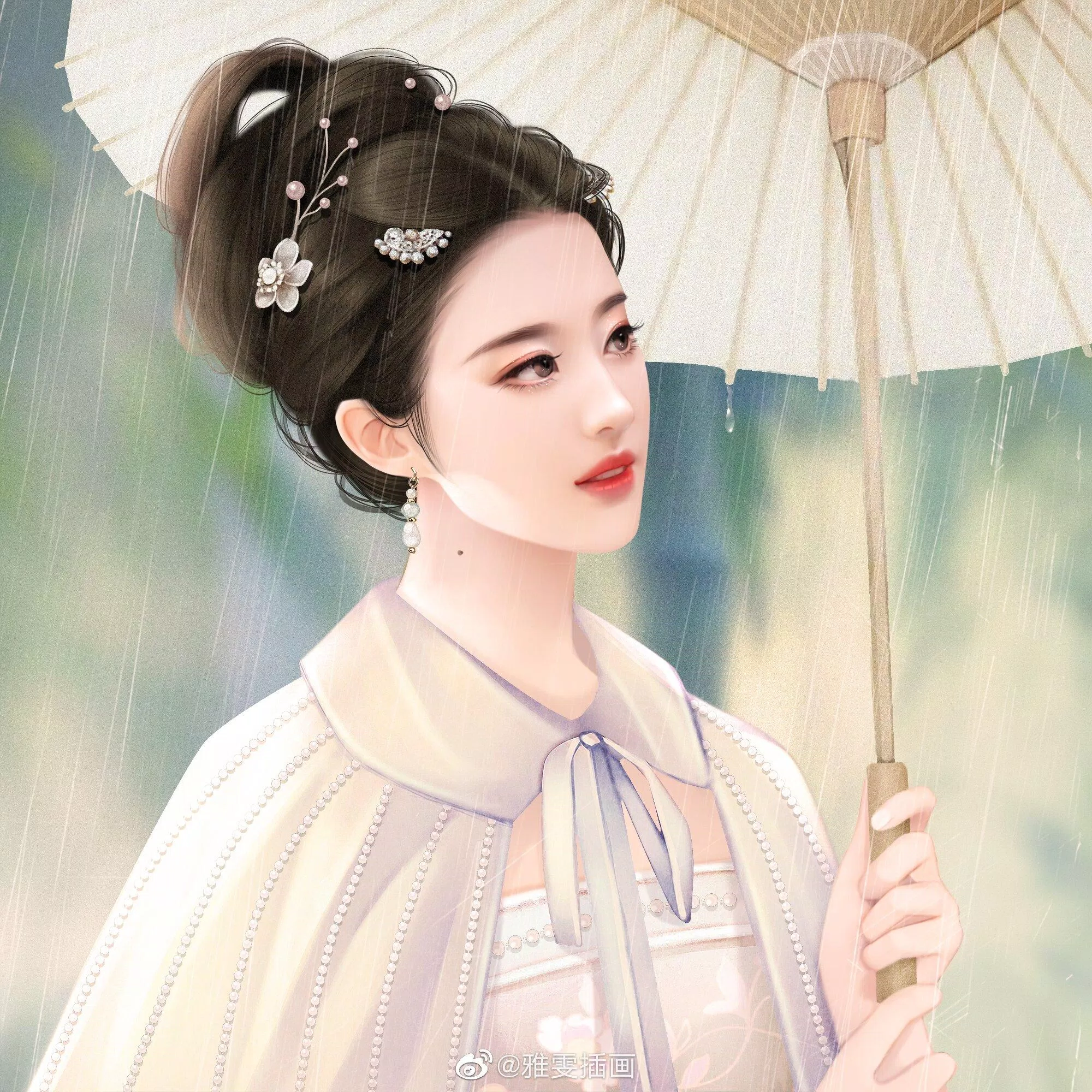 Fanart Mộng Hoa Lục đẹp ngỡ ngàng. (Ảnh: Internet) Fanart Mộng Hoa Lục đẹp ngỡ ngàng. (Ảnh: Internet)