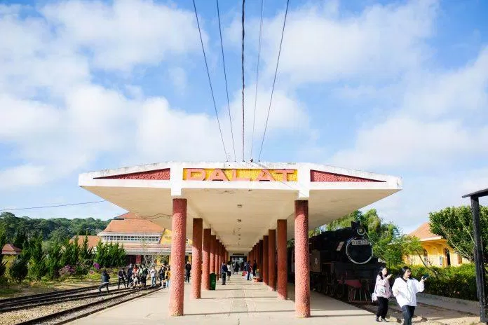 Ga Đà Lạt (Nguồn: Trường Vũ Trần)